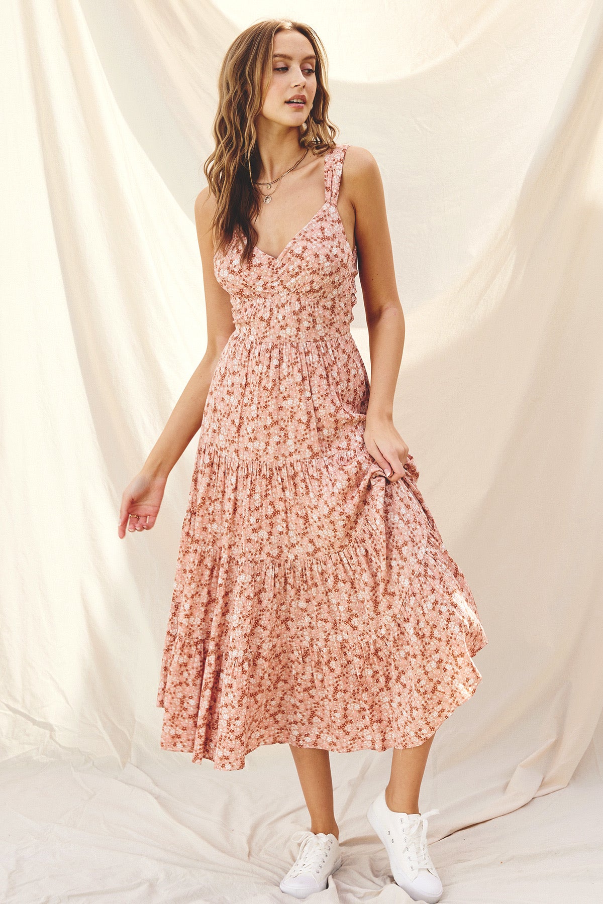 Baby Doll Pink Maxi Dress