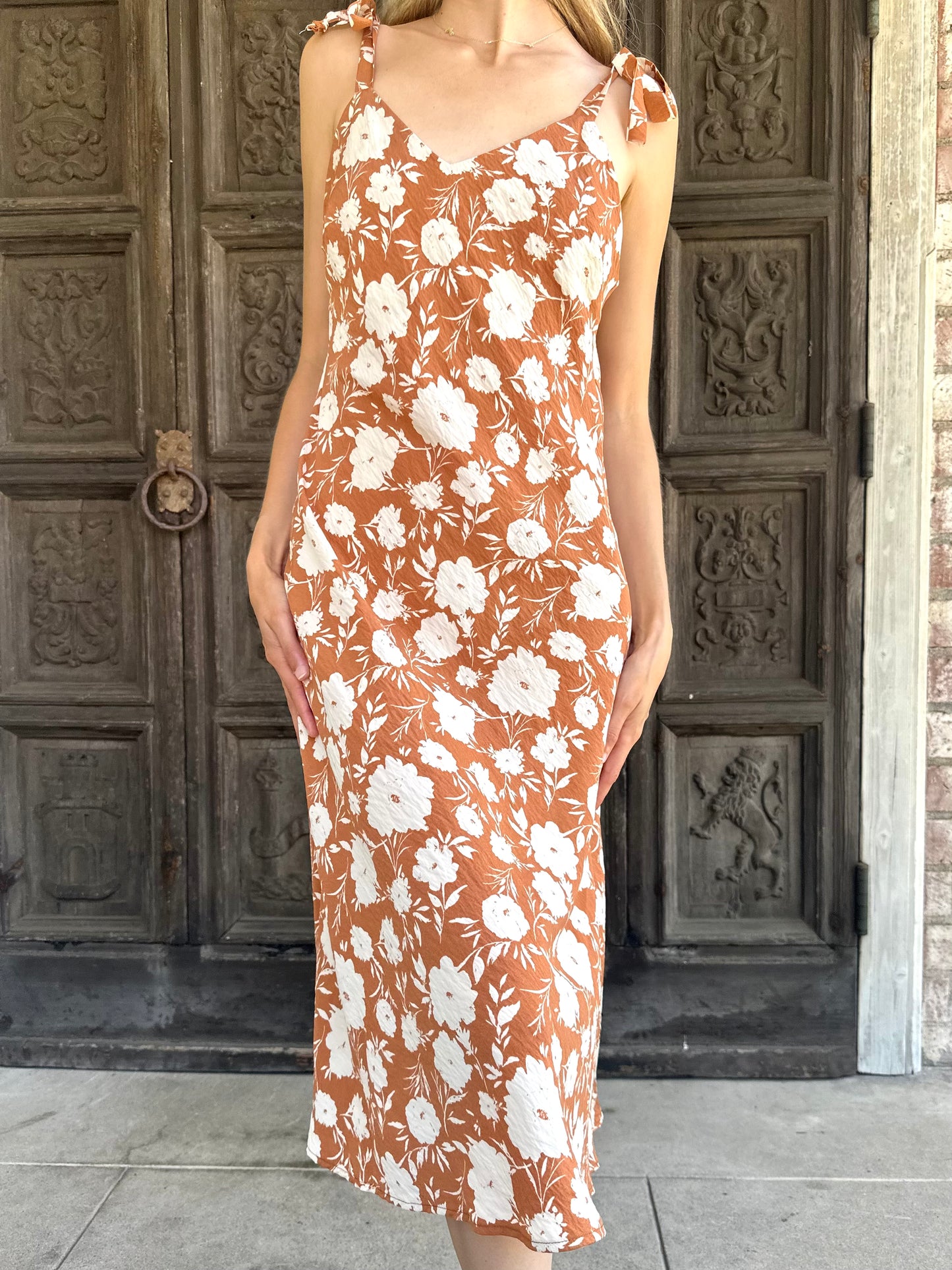 Lovely Autumn Maxi Dress
