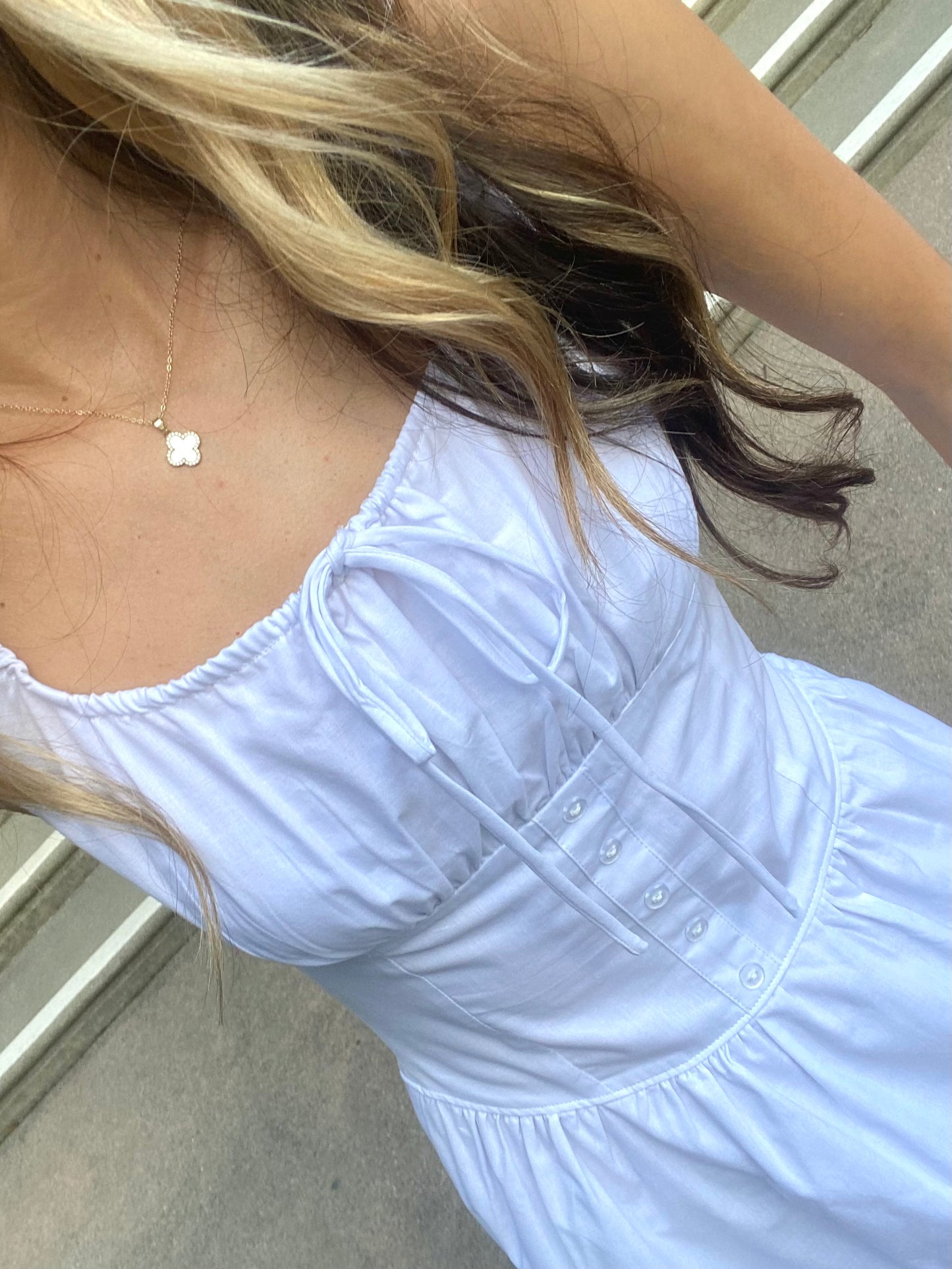 White Long Maxi Dress