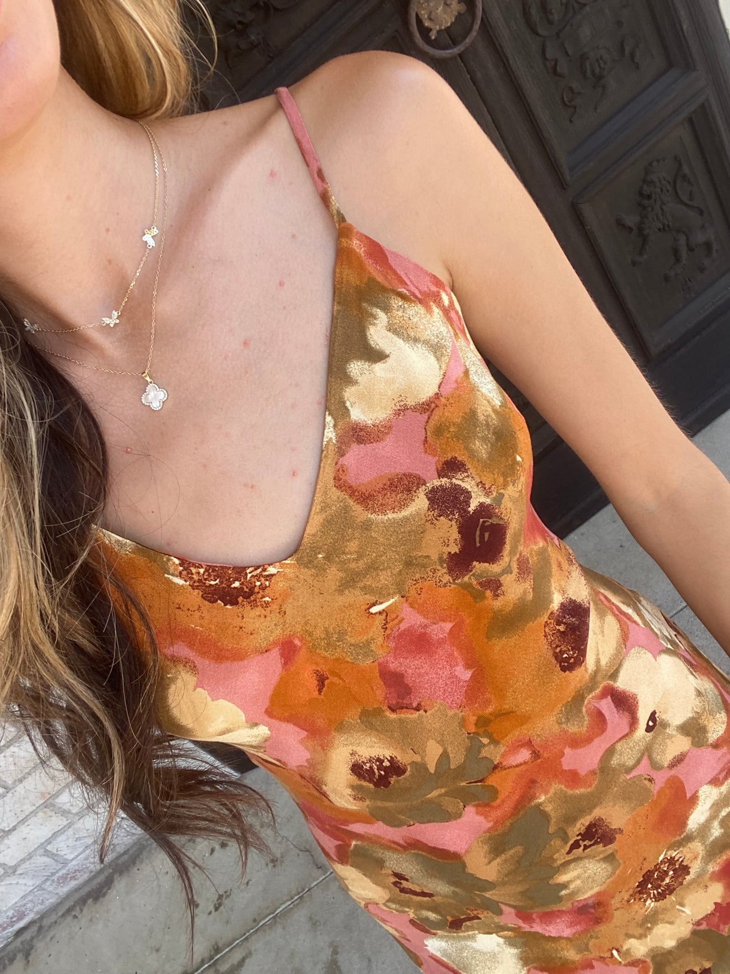 Multi Floral Maxi Dress