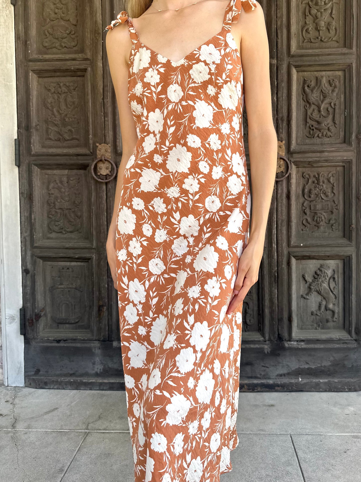 Lovely Autumn Maxi Dress
