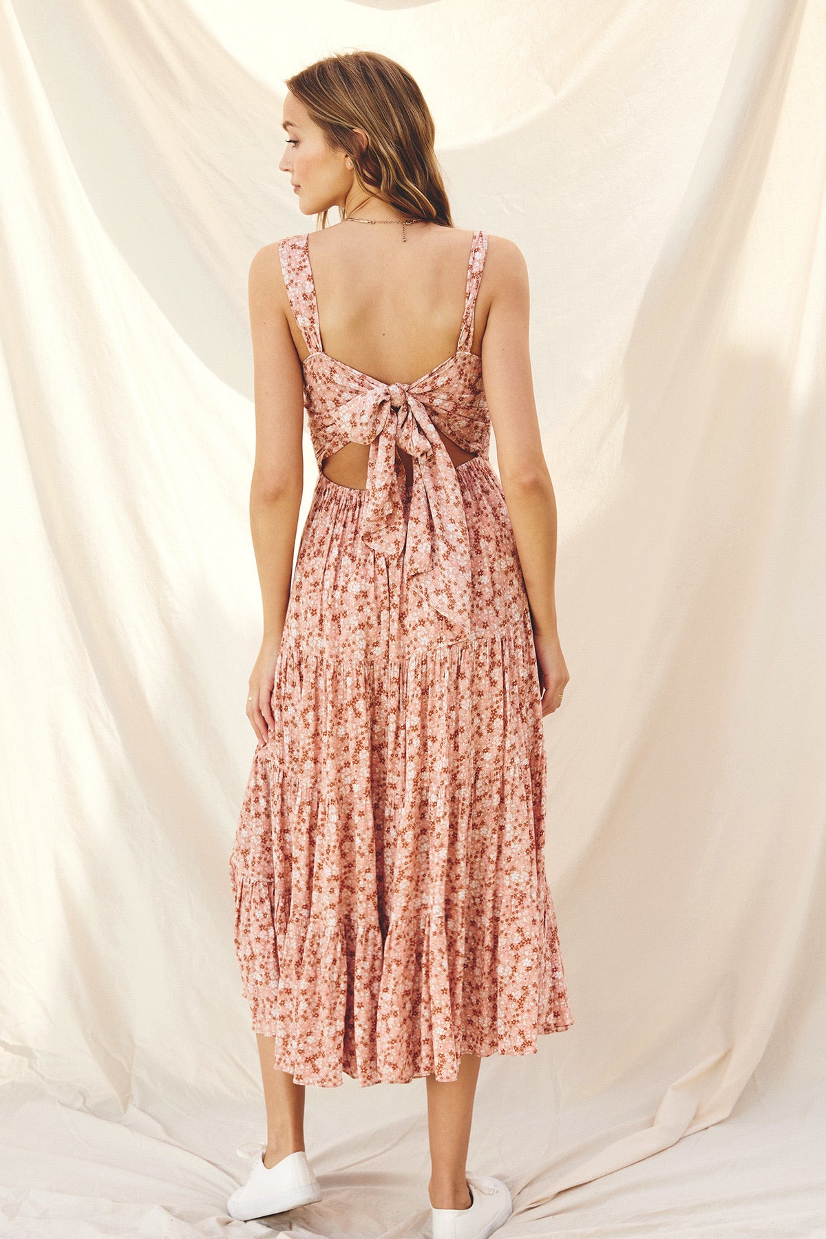 Baby Doll Pink Maxi Dress