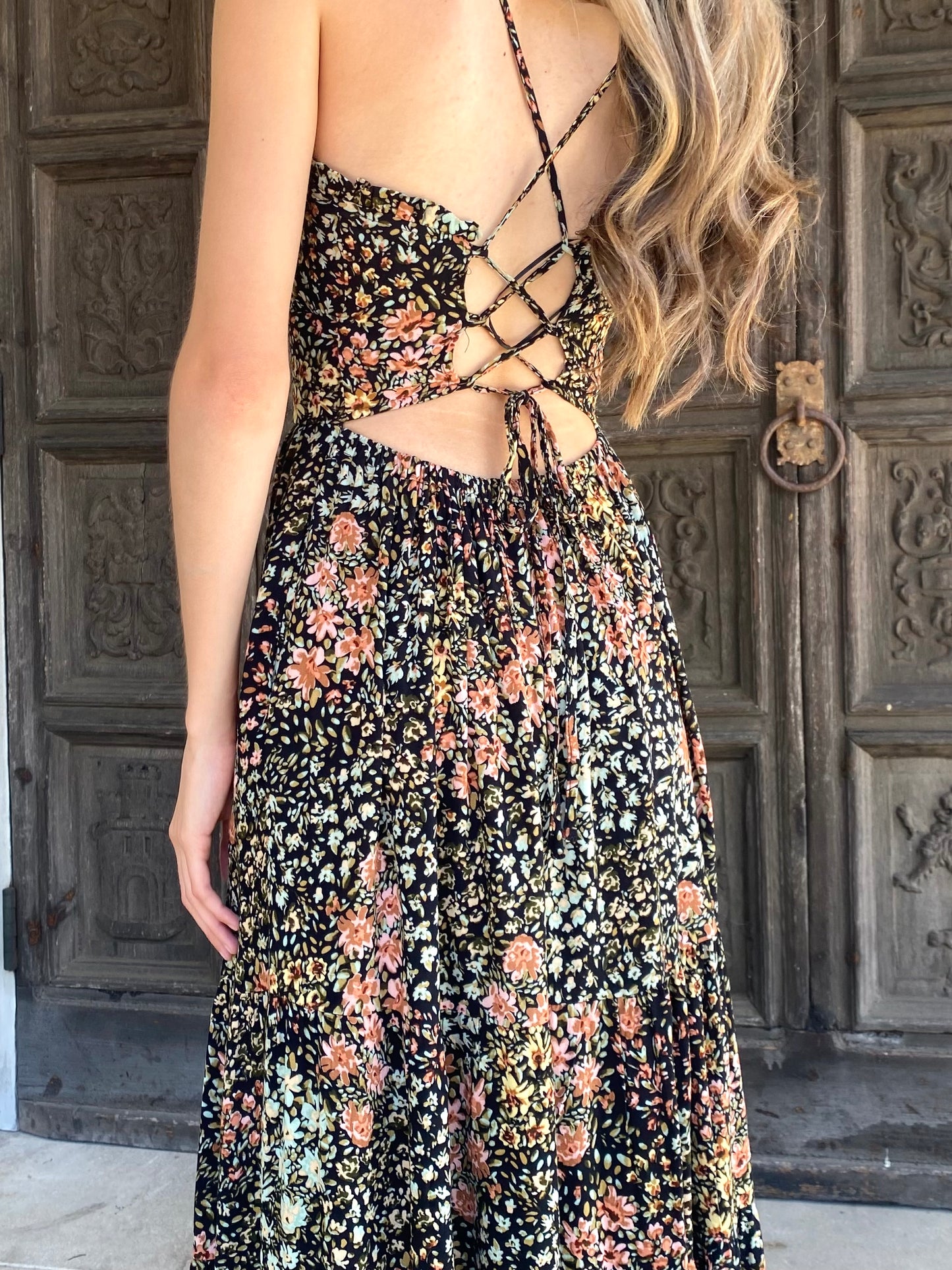 Lovely Fall Midi Dress