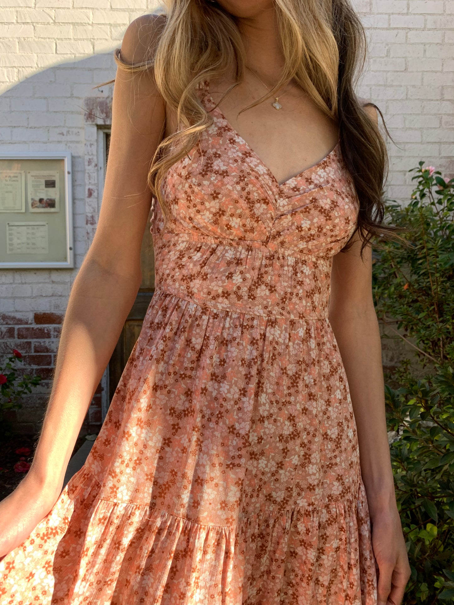Baby Doll Pink Maxi Dress