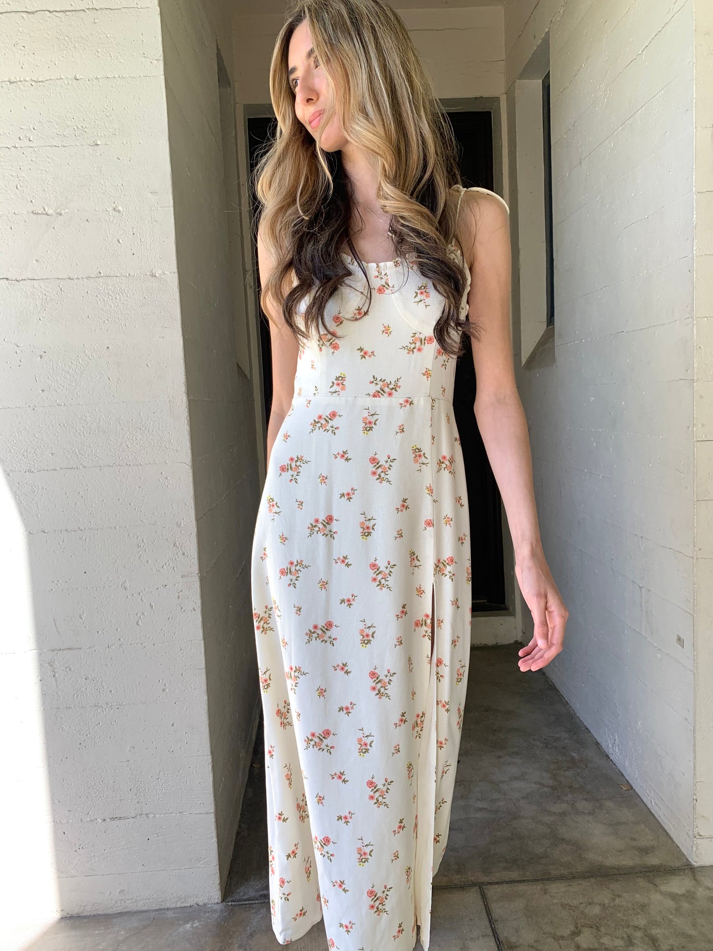 Dainty Maxi Spring Dress