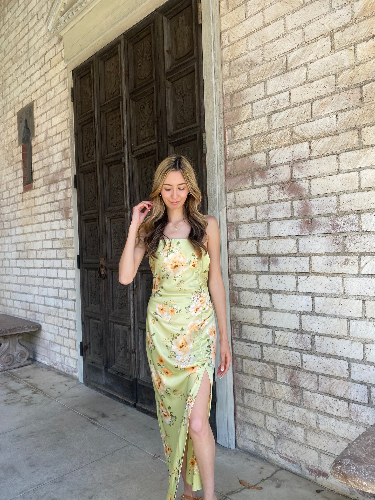 I Love A Floral Maxi Dress