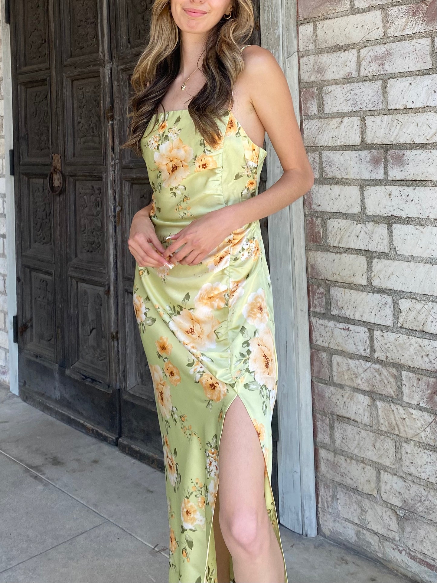 I Love A Floral Maxi Dress