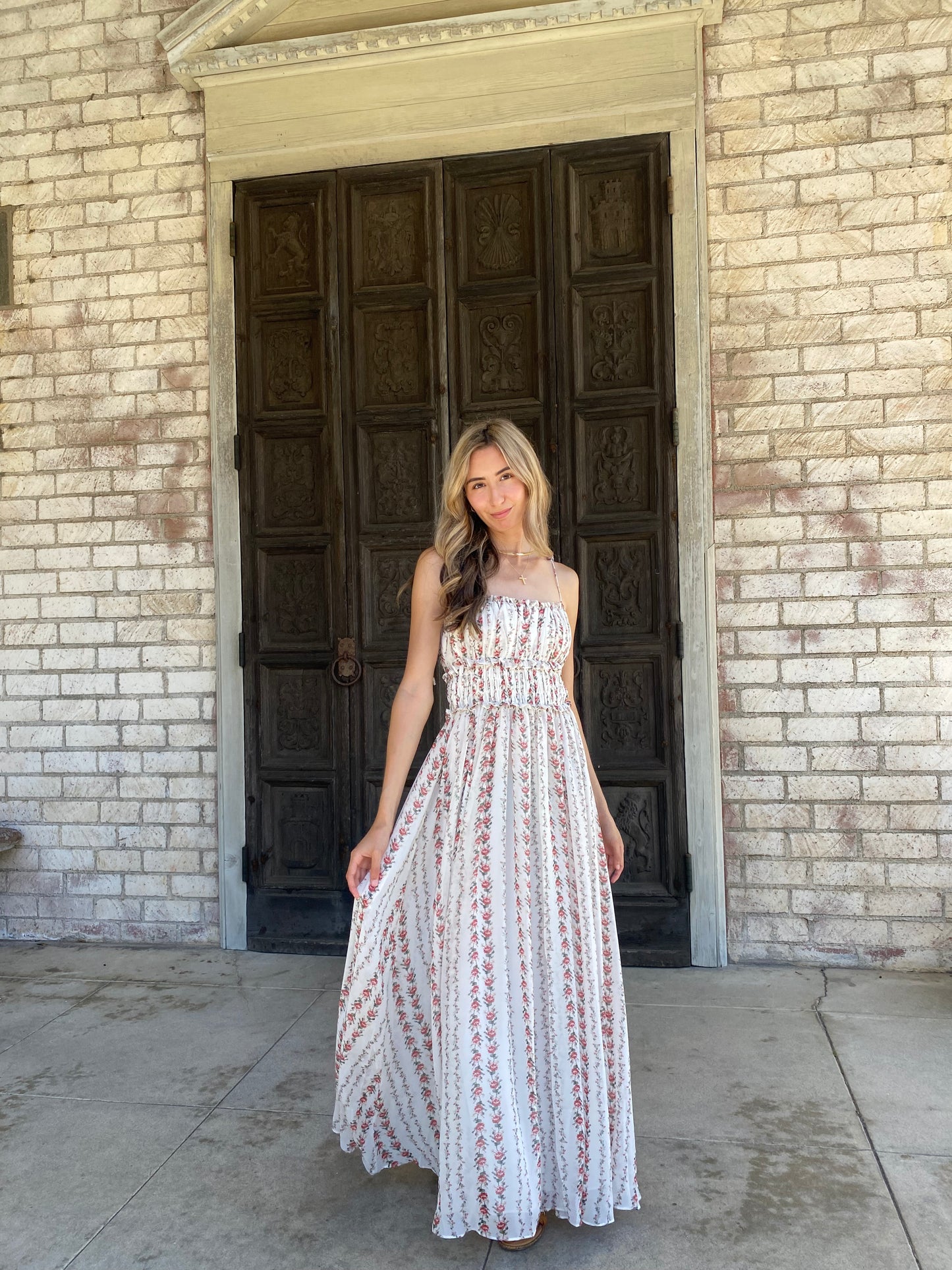 Dreamy Floral Flowy Dress