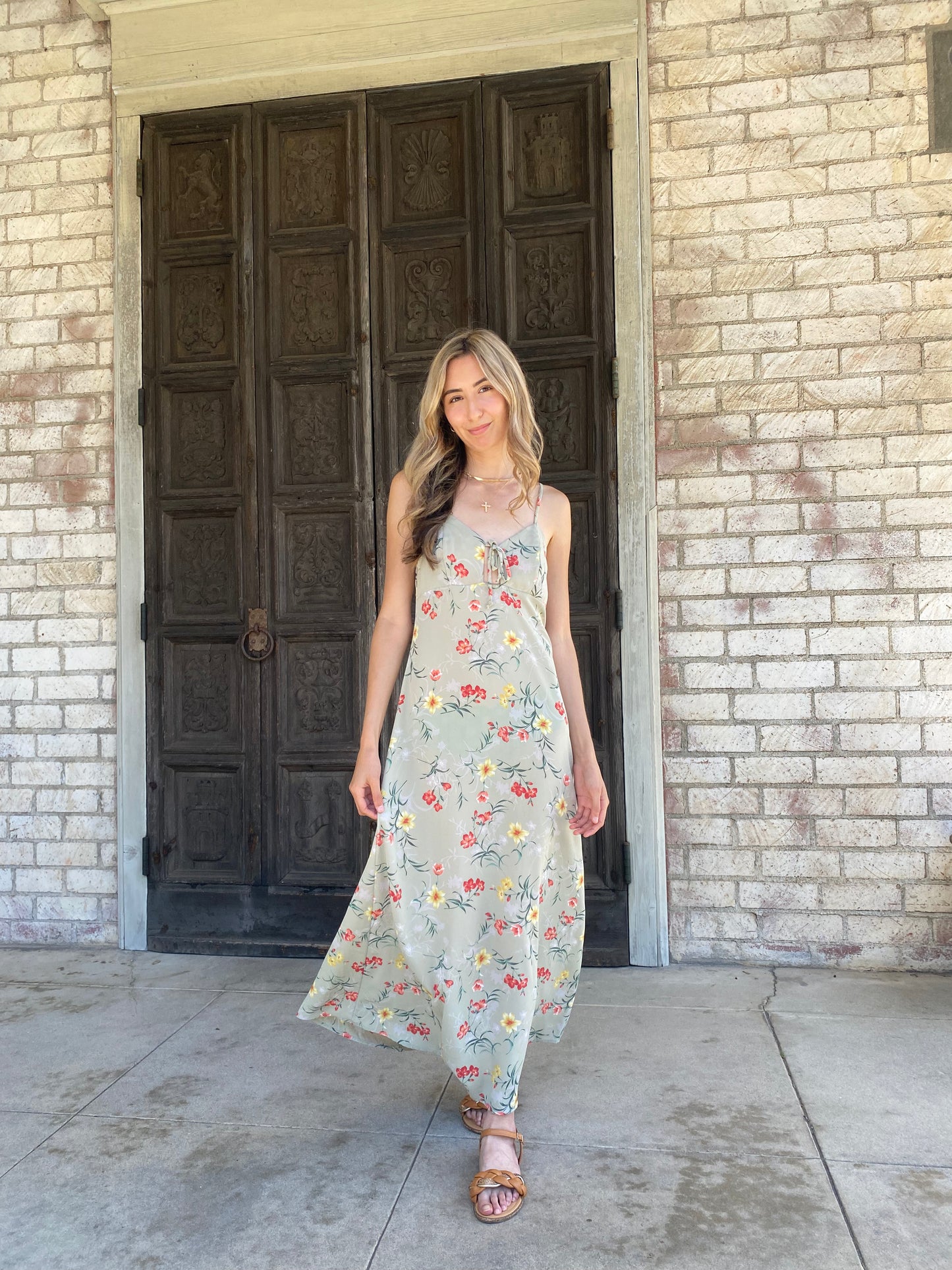 Hawaiian Maxi Dress