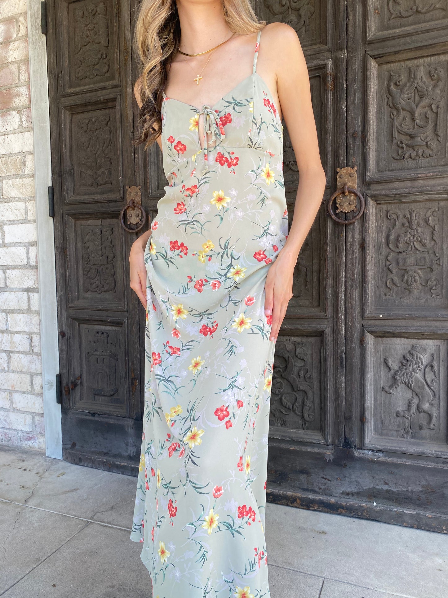Hawaiian Maxi Dress