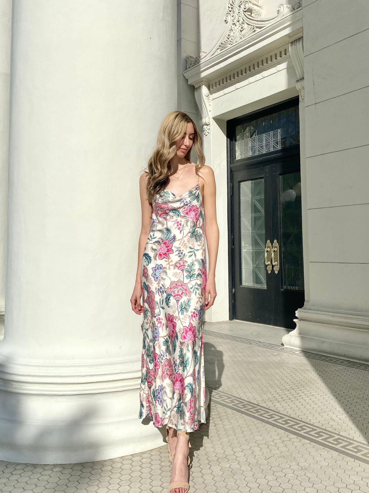 I Love Me Floral Maxi Dress