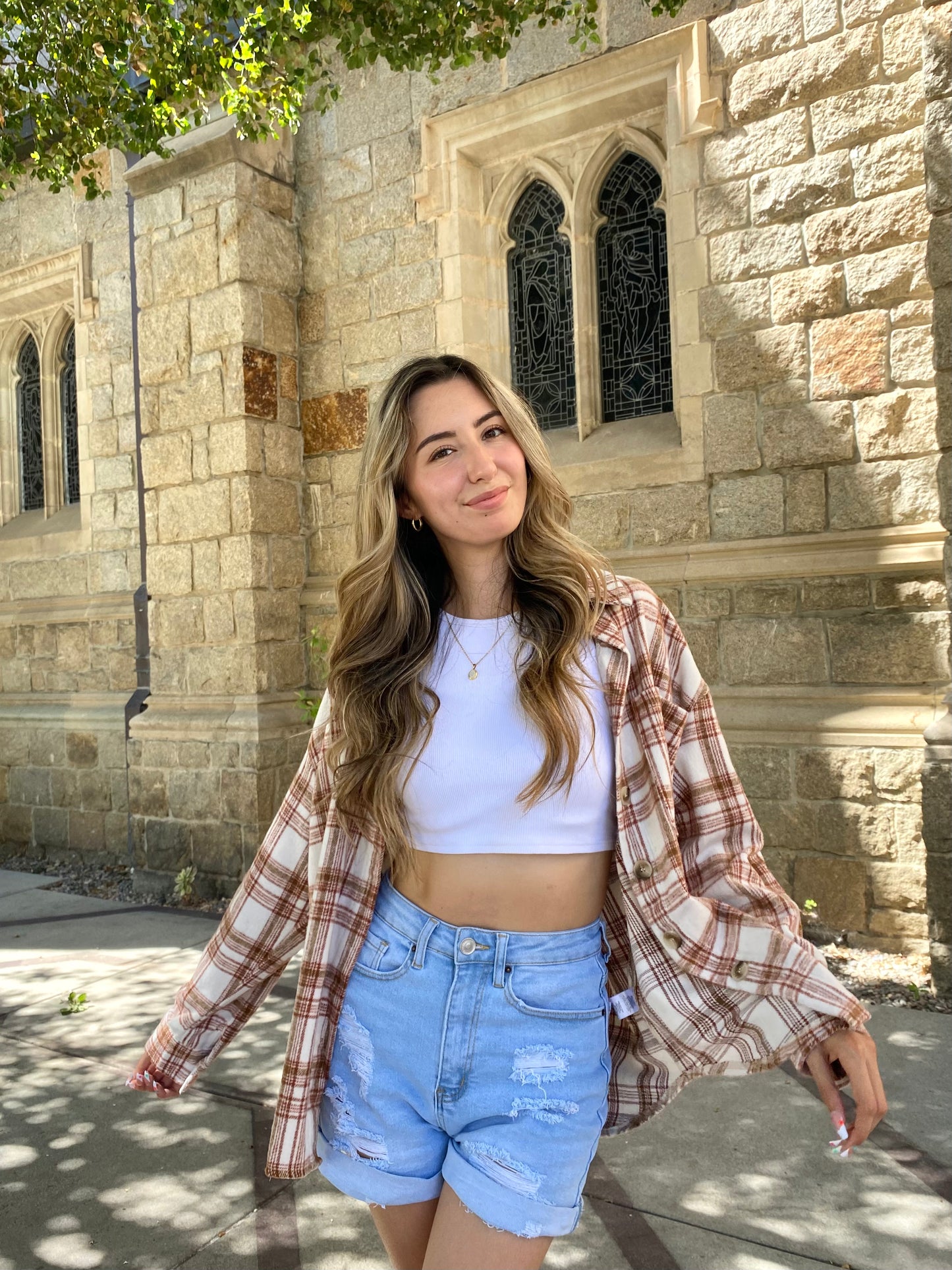 Cozy Spice Striped Flannel