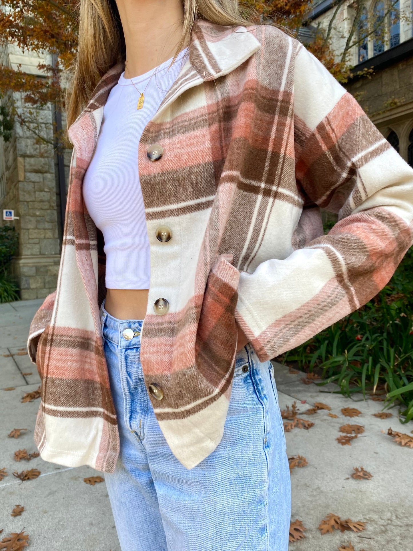 Rust Plaid Flannel