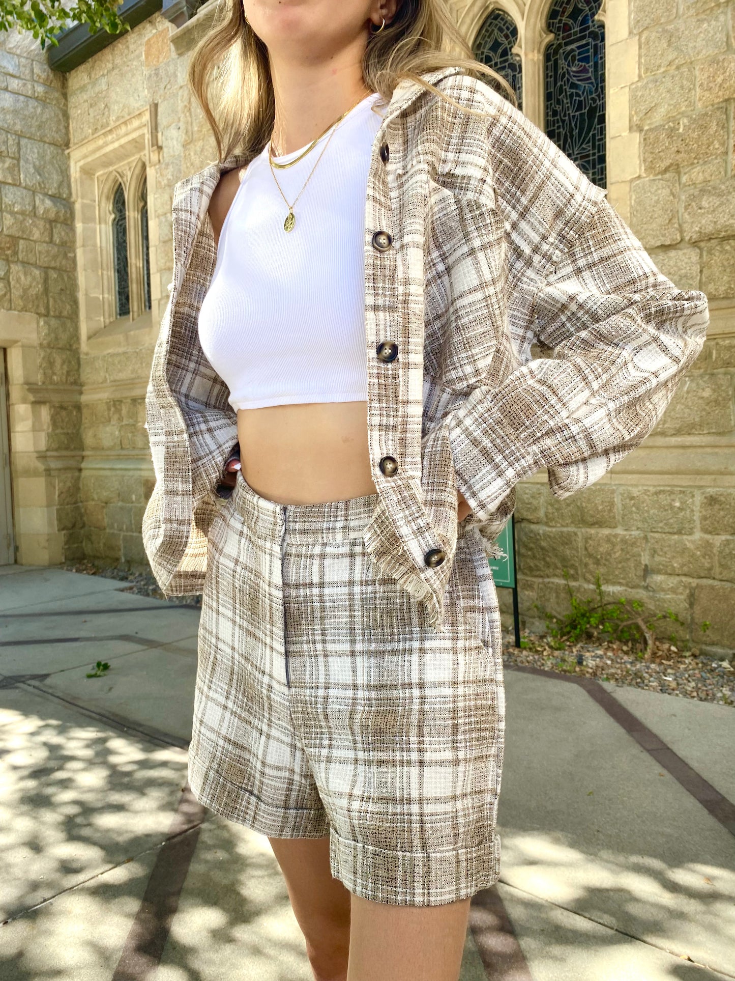Neutral Flannel Set