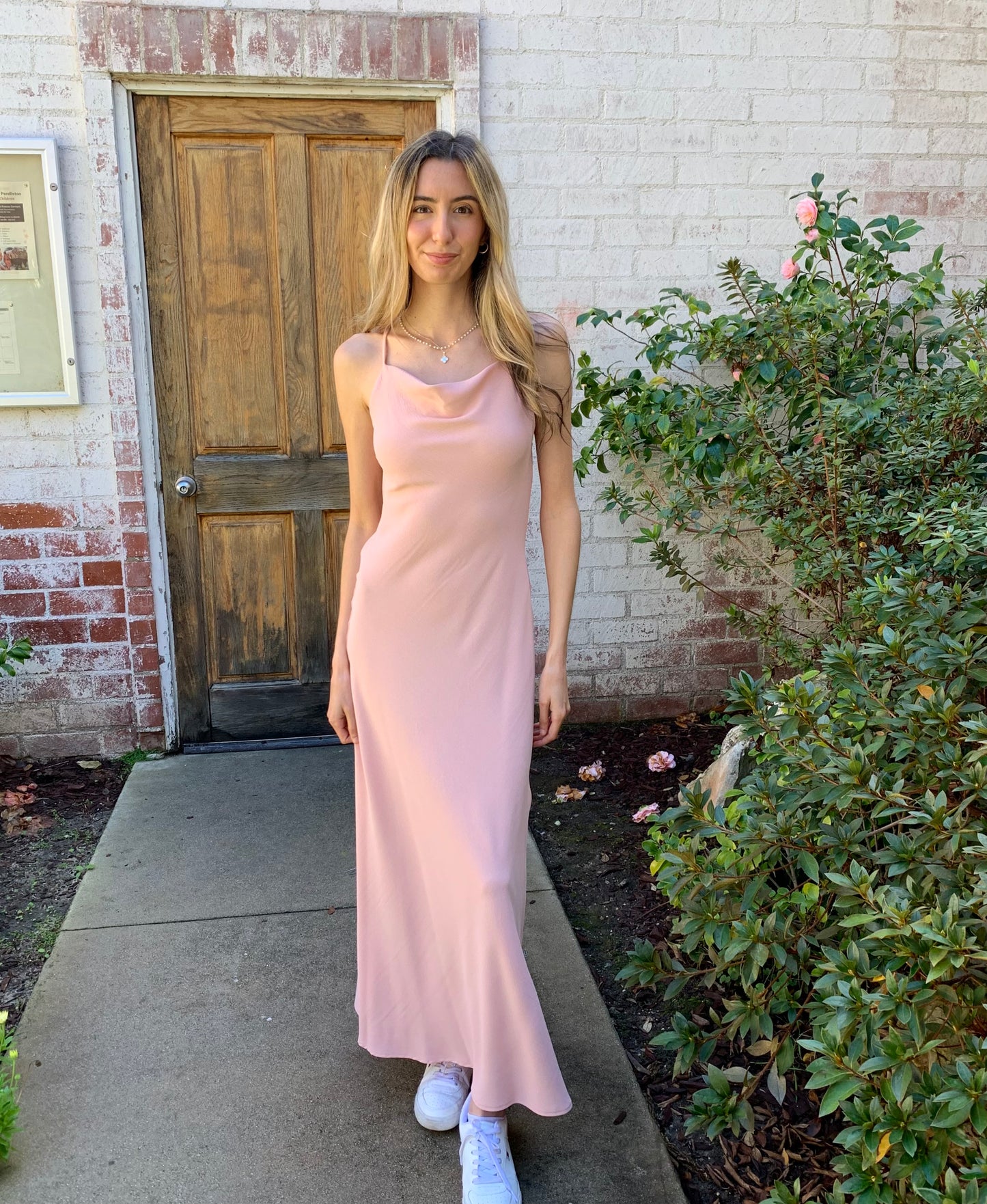 Pink Coquette Maxi Dress