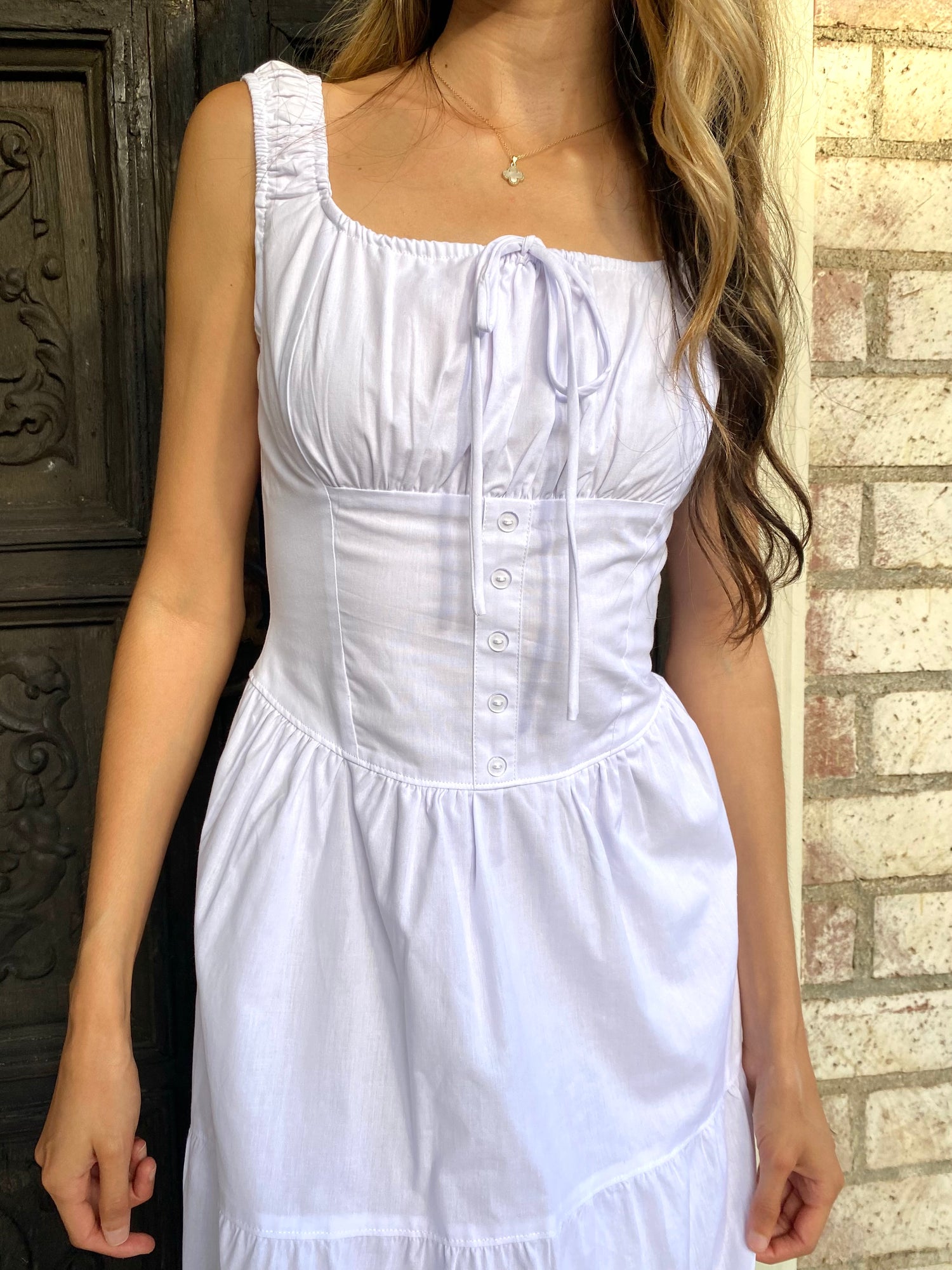 White Long Maxi Dress Brandy's Popup White Long Maxi Dress Brandy's Popup