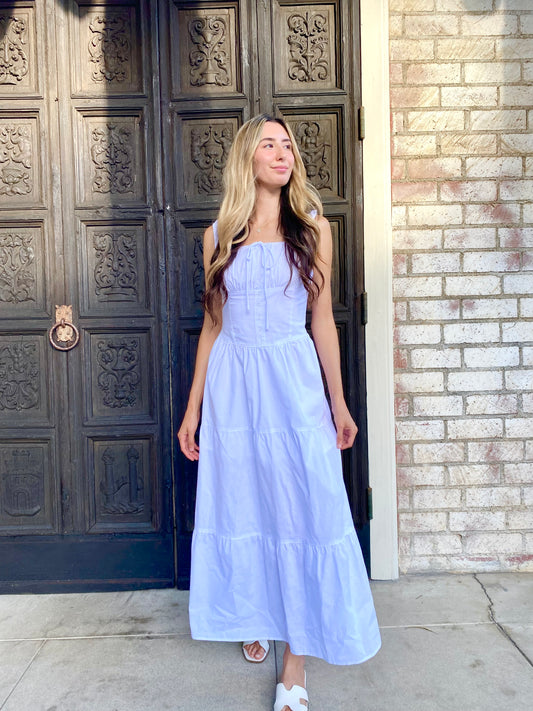 White Long Maxi Dress