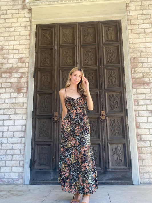 Lovely Fall Midi Dress