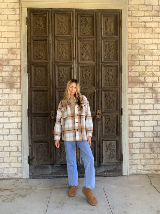 Cozy Fall Striped Flannel