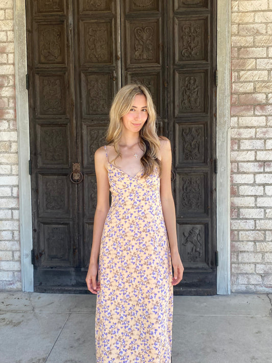 Summer Floral Dress (RESTOCK)