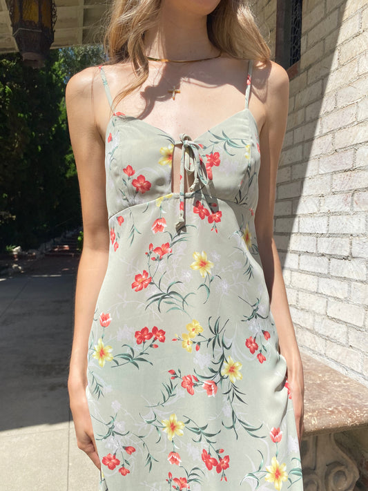 Hawaiian Maxi Dress